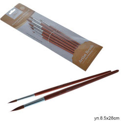 Кисти для акварели 6 штук набор / 21467-4 /уп 48/480/ - Галеонтрейд фото 2