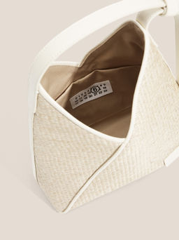Женская сумка через плечо MM6 MAISON MARGIELA FORTUNE COOKIE SMALL Артикул 4663233, светло-бежевый - Just cavalli фото 4