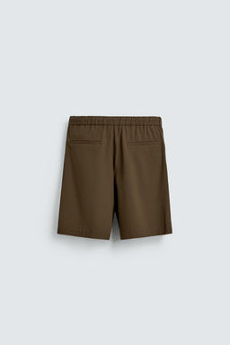 BERMUDA T?CNICA RELAXED FIT / Tabaco