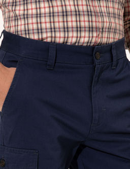 A__k Lacivert Carrot Chino Pantolon