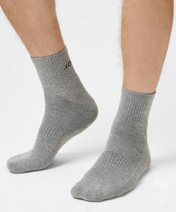 Носки средние JOGEL ESSENTIAL Mid Cushioned Socks, меланжевый  фото 9