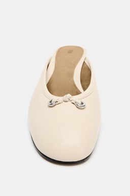 WEDGE SLINGBACK BALLET FLATS - Zara фото 10