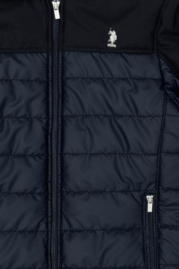 Темно-синее пальто для мальчика Неожиданная скидка в корзине - U.s. polo assn фото 3