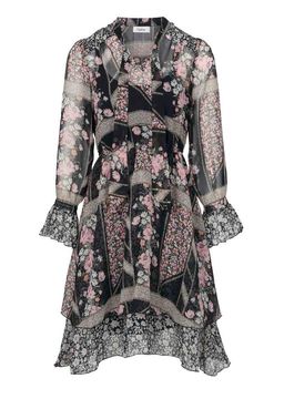 Платье, черно-розовое - Heine фото 2