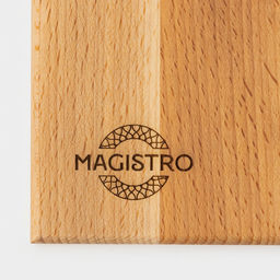 Доска разделочная Magistro, 40×30×1.2 см, дерево дуб