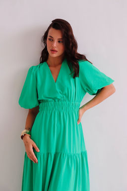 Martichelli Платье салатовое  фото 5