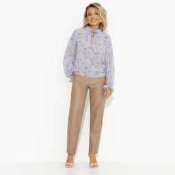 Блуза с цветочным принтом, В лучшей роли (blue) - Charutti фото 4