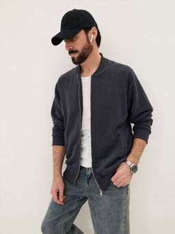 Толстовка мужская 25134-530 футер графитовый