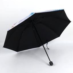 Зонт механический «Воздушные цветы», эпонж, 4 сложения, 8 спиц, R=48/55 см, d=96 см, МИКС