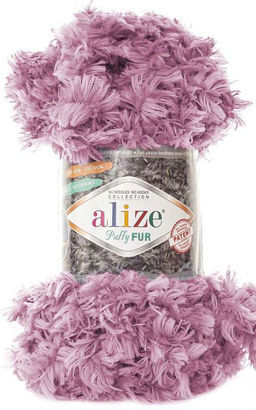 Пуффи Фур (Puffi Fur) пряжа Alize 100% полиэстер 5х100г/6м