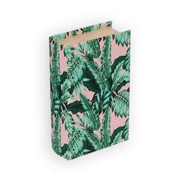 Gamma BBK-01 шкатулка-книга 17 х 11 х 5 см №081 Монстера