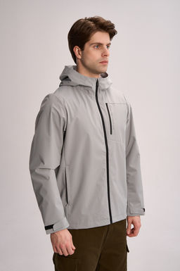 Ветровка Серо-зеленый