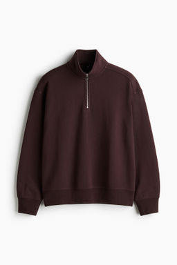Sudadera con media cremallera Loose Fit