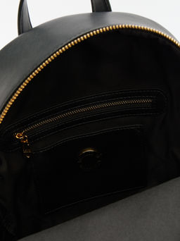 Женский рюкзак LOVE MOSCHINO EMBOSSED Q Артикул 4377006, черный  фото 3