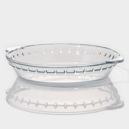 Форма для запекания и выпечки Доляна, 1 л, d=22 см, круглая, жаропрочное стекло  фото 2