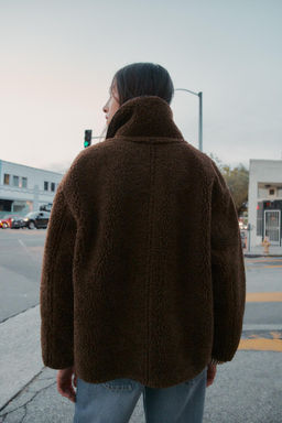 REVERSIBLE DOUBLE-FACED COAT - Zara фото 20