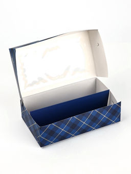 Цена за 5 шт. Кондитерская упаковка для макарун с окном, Настоящему мужчине, 11?19?5.5 см