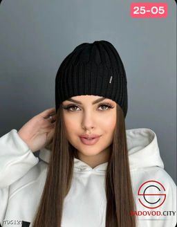 шапка женская сезон осень и зима двойная - Bruno фото 5
