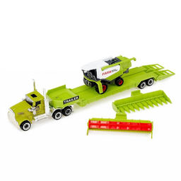 Грузовик металлический «Ферма», с трактором, МИКС, в пакете