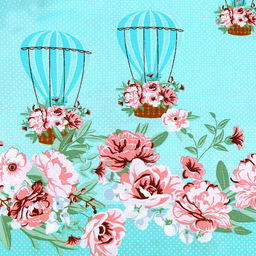 "Корзины" Скатерть 240х145см, длина стола до 200см, на 10-12 персон, хлопок "Премиум" 186г/м2, "Домашняя мода" (Россия)