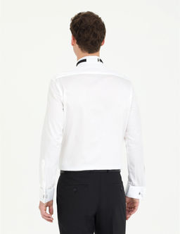 Beyaz Slim Fit Smokin G_mlek - Pierre cardin фото 5