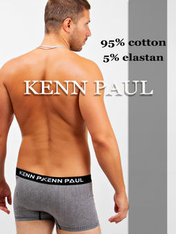 Трусы боксеры мужские Kenn Paul - Соль&перец фото 2