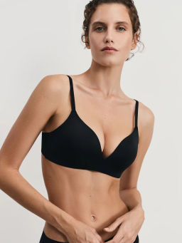 Бюстгальтер без косточек из микрофибры / Zarina