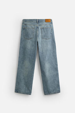 RELAXED STRAIGHT-LEG JEANS - Zara фото 3