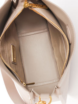 LACCOMA сумка АМ2400-бежевый натуральная кожа хлопок