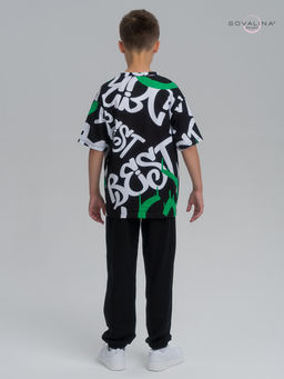 Костюм Daily men граффити бенеттон-черный - Sovalina фото 29