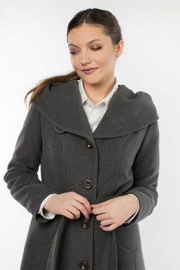 Пальто утепленное (пояс)