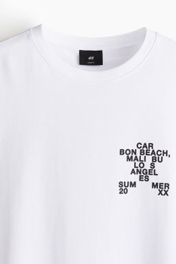 Camiseta sin mangas con motivo estampado Loose Fit - H&m фото 4