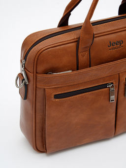 Портфель 1795-01 brown Jeep