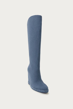 BOTA CU?A MARISA BERENSON X ZARA / Azul Vaquero  фото 3