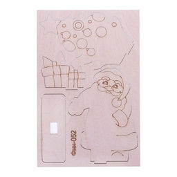 Роспись по дереву. Новогодний сувенир Дед Мороз - Lori фото 4