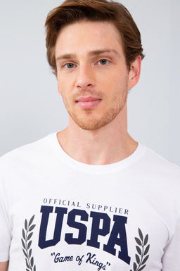 Erkek Beyaz Ti__rt Sepette S_rpriz _ndirim