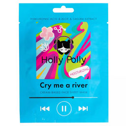 Тканевая маска для лица, Увлажняющая на кремовой основе Cry me a river с Гиалуроновой кислотой, Aлое и экстрактом Cакуры HP0018