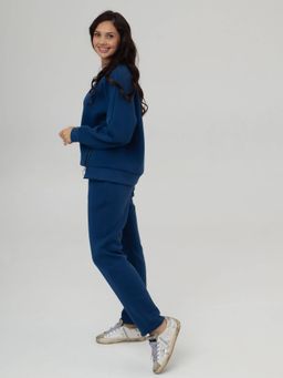 Брюки с подрезами (начес) синий - Vals фото 2