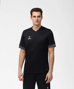 Футболка игровая JOGEL DIVISION PerFormDRY Union Jersey, черный/темно-серый/белый