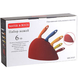 29327 Набор ножей 5пр + подставка MB (х12) - Mayer&boch фото 4