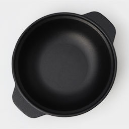 Жаровня, 2 л, d=24 см, с крышкой, чугун, чёрная