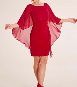 Платье, красное