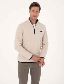 Ta_ Regular Fit Yar_m Fermuarl_ Polar Sweatshirt