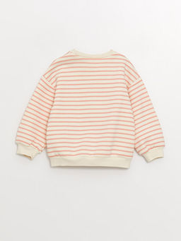 Bisiklet Yaka Minnie Mouse Bask?l? K?z Bebek Sweatshirt - Waikiki фото 3