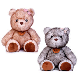 Мягкая игрушка "Медведь с заколочкой" 28 см