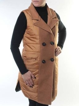 A81 DK. GRAY/GREEN Пальто зимнее женское (200 гр. холлофайбер)