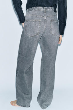 ZW COLLECTION BAGGY MID-WAIST JEANS - Zara фото 7