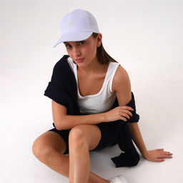 Кепка женская Anti Anti Social, белая