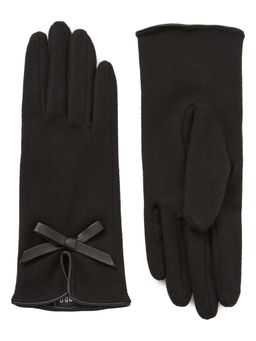 Перчатки жен флис LB-CP-139 black