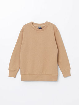 Bisiklet Yaka Erkek ?ocuk Sweatshirt